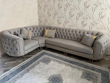 Divanlar: Künc divan, İşlənmiş, Açılmayan, Bazasız, Çatdırılma yoxdur — 1