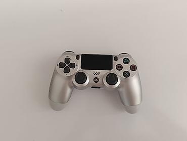 Video oyunlar üçün aksesuarlar: Original ps4 pultu dualshock4 əla vəziyətdə Cobalt blue (göy) =50azn / — 4