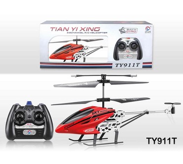 вертолет игрушка: Радиоуправляемый вертолет Tian Yi Xing TY911T, Тип: Инфракрасный
