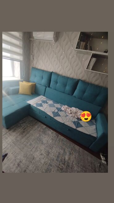 Угловые диваны: Диван сатылат жаны алганыбызга аз эле болду at lalafo.kg Угловые диваны: Диван сатылат жаны алганыбызга аз эле болду