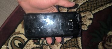списанные телефоны бесплатно: Samsung Galaxy S8 Plus, Колдонулган, 64 ГБ, түсү - Кара