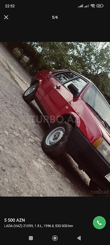 bugatti eb 112 6 mt: VAZ (LADA) 21099: 1.5 l | 1996 il 530000 km Sedan — 5