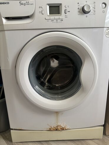 скупка старых стиральных машин: Стиральная машина Beko, 5 кг, Б/у, Автомат, Без сушки, Нет кредита, Самовывоз