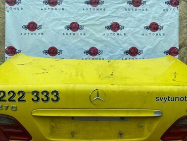 уплотнитель багажника: Багажник капкагы Mercedes-Benz