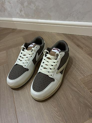 krosofka: 👟 Nike Air Jordan 1 Low 🔥 Qəhvəyi, bej və ağ rənglərin möhtəşəm — 4