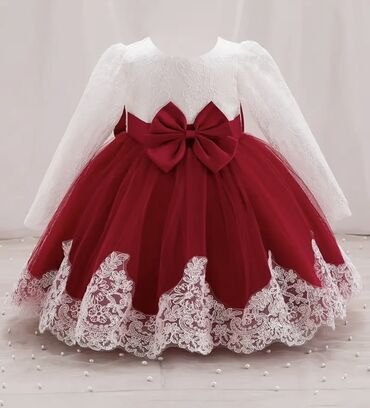 Платья: Детское платье, цвет - Розовый — 2