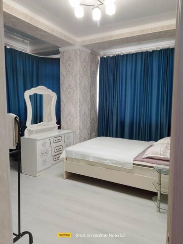 кварти ош: 2 комнаты, 50 м², Элитка, 9 этаж, Евроремонт