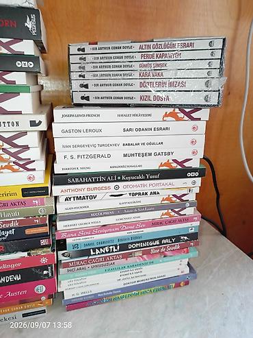 Kitablar və jurnallar: ‎77 Kitab Cəmi 270 AZN! ‎ ‎Reallıqda dəyəri: 400+ AZN ‎ ‎​Sizə düşən — 3