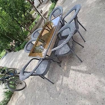 уголь мелкие: Стол и стул для кафе, Новый, Самовывоз, Бесплатная доставка, Платная доставка — 5