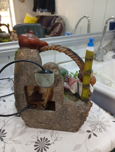 Fəvvarələr: Masaüstü dekorativ şəlalə/fəvvarə - Elektrikli masaüstü mini şəlalə — 6