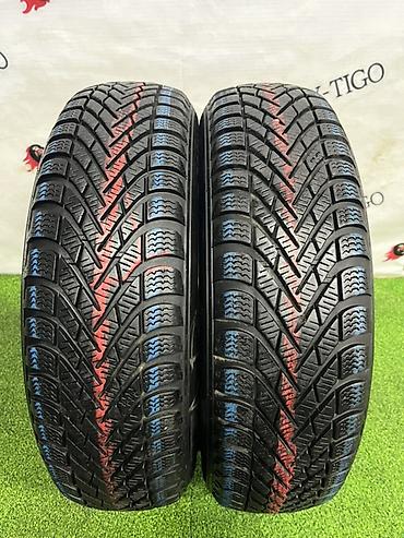зимняя шина 14: Шины 165 / 70 / R 14, Зима, Б/у, Пара, Легковые, Россия, Pirelli — 1