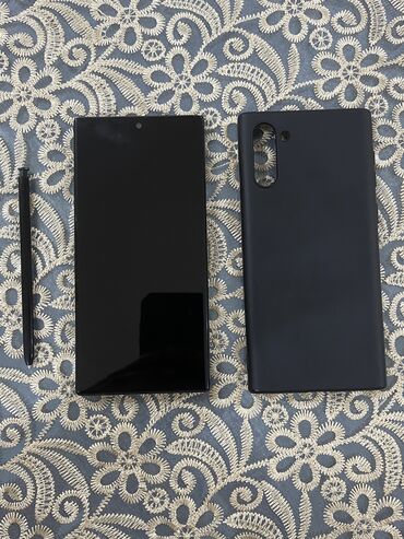samsung galaxy note 9 ikinci el: Samsung Note 10, 256 GB, rəng - Qara, İki sim kartlı, Sensor, Face ID