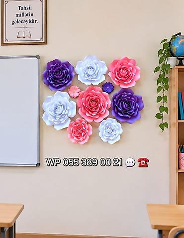 Digər ev dekoru: Sinif otağı, bağça,, məktəb, gözəllik salonu, mağaza vitrin, toy nişan — 1
