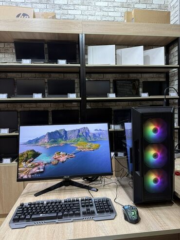 системный блок: 🖥️Gamer PC ✅Prosessoru : Core I5-12400F ✅Ram : 16 Gb ✅SSD : 512 Gb