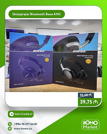 k 55: 🔥 Qulaqlıqlar Bluetooth Simsiz Bose Quietcomfort Ultra Headphones ANC — 1