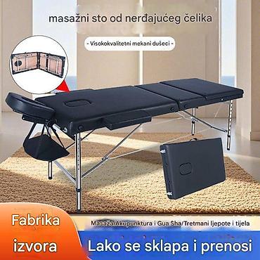 Medicinski nameštaj: Predstavljamo terapeutski krevet za masažu sa okvirom od nerđajućeg — 7