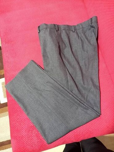 prsluk muski elegantni: Pantalone, L (EU 52), Elegantne, bоја - Siva