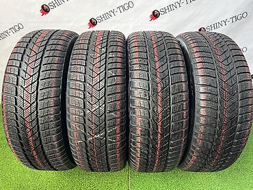 Шины 225 / 55 / R 17, Зима, Б/у, Комплект, Внедорожные (АТ/МТ), Pirelli