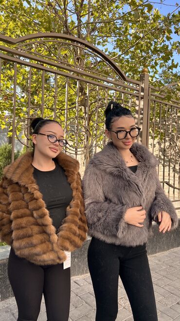 женские натуральные шубы: Шуба, Короткая модель, L