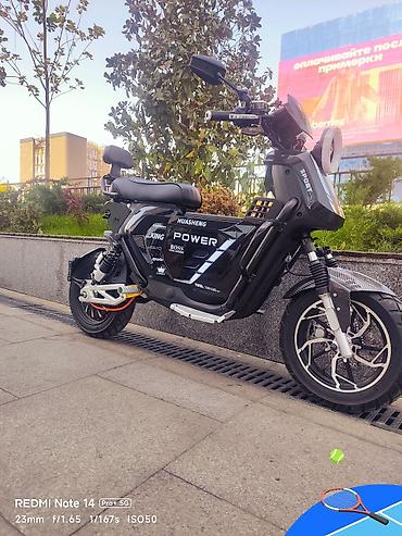 Электроскутер HUASHENG POWER (city bike) - Электропривод без выхлопа at lalafo.kg Электроскутер HUASHENG POWER (city bike) - Электропривод без выхлопа