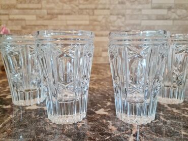 Наборы посуды: Винтаж ссср Графины 1 шт и 5 рюмок в идеальном состоянии с позолотой — 9