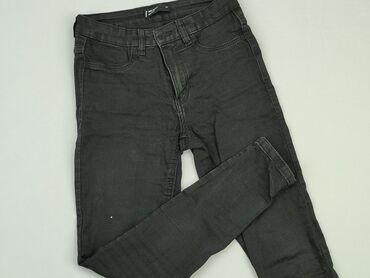 czarne jeansowe spódnice sinsay: Jeansy, SinSay, S, stan - Dobry