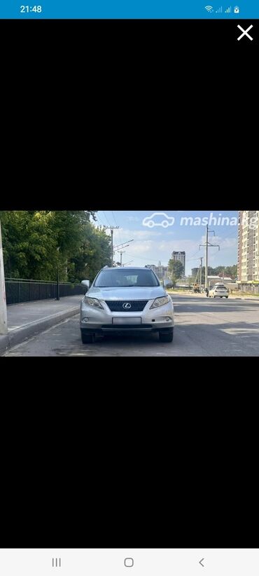 шинный центр бишкек кудайберген: Lexus RX: 2009 г., 3.5 л, Автомат, Газ, Кроссовер