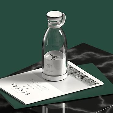 Blenderi, mikseri: Prenosivi mini blender za smoothie/sok – bočica sa ugrađenim noževima — 15