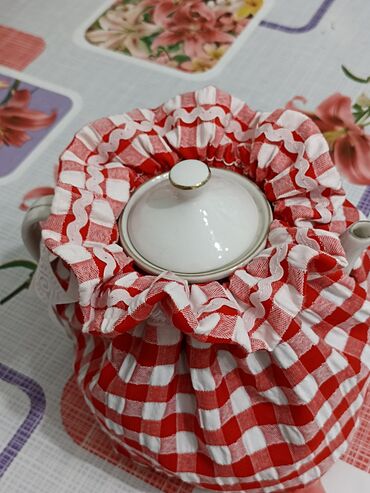 Чайники: Текстильные грелки на чайникикастрюликазаны. Хороший подарок — 5