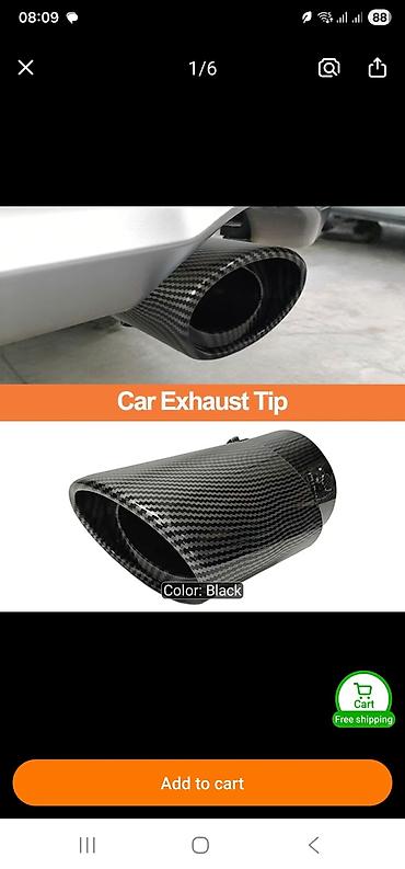 bmw e39 ön lip: 76 mm-lik səsboğucular üçün. Yenidir. Prado və digər SUV modellərə — 6