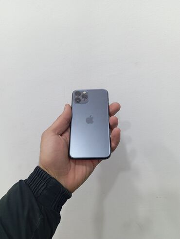 apple mac: IPhone 11 Pro, 64 GB, Natural Titanium, Face ID