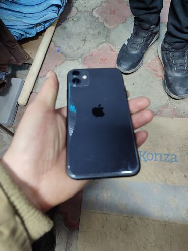 айфон 11 про 64 гб цена в бишкеке: IPhone 11, Жаңы, 64 ГБ, Кара, Заряддоочу түзүлүш, Каптама, Кабель, 82 %