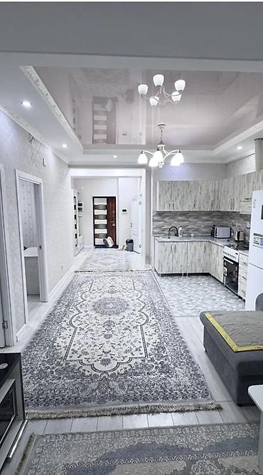 o2 development: 1 комната, 60 м², Бишкек Парк ТРЦ Элитка, 8 этаж, Евроремонт — 1