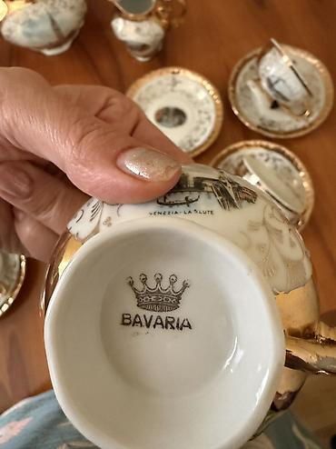 Кухонные принадлежности: Чайный набор, цвет - Золотой, 6 персон, Германия — 3