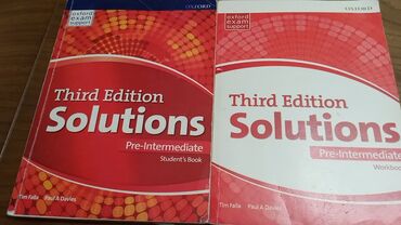 third edition solutions: Solutions копия.б/у в отличном состоянии. 200 сом. Самовывоз