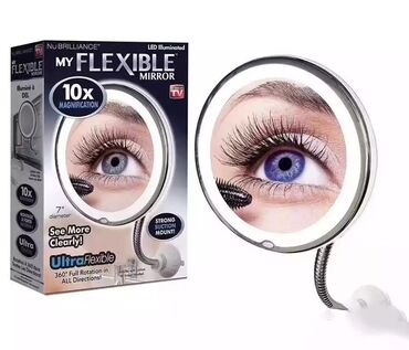 ogledalo za šminkanje: Makeup mirror, shape - Round, Magnifying, New