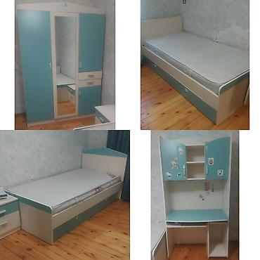 Digər mebel: Genc mebel satilir 2 carpayi+2 tumba +1 dolab Qiymət 350 azn Ünvan — 1
