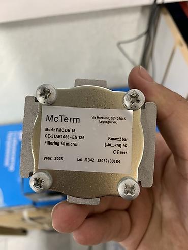фильтр газ: Газовый фильтр McTerm FMC DN15 - Назначение: тонкая очистка газа в — 2