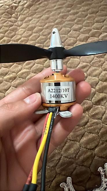 Другие детали для мотора: A2212/10T 1400KV fırçasız mühərrik + propeller dəsti - Model — 2
