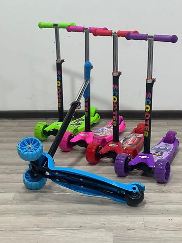 Samokatlar: 🛴🌈 Scooter Maxi AT-02Y – 3 Təkərli Uşaq Skuteri Balacalar üçün həm — 1