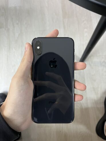 защитное стекло iphone: IPhone X, 64 ГБ, Черный