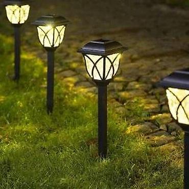 Baštenska rasveta: SOLARNI FENJERI NOVI VELIKE SOLARNE LAMPE 6 KOMADA AKCIJA | Cene — 10