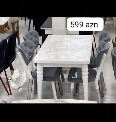 masa mətbəx: Mətbəx üçün, Yeni, 4 stul — 1