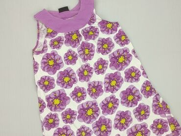 hm sukienka w kwiaty: Dress, H&M, 8 years, 122-128 cm, condition - Good