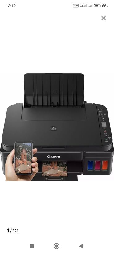 без кабельный wi fi: Продаю два принтера canon g 3411,и canon mx 454 хорошем