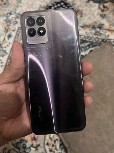 компьютер ноутбук: Realme 8i, Б/у, 64 ГБ, цвет - Коричневый, 2 SIM