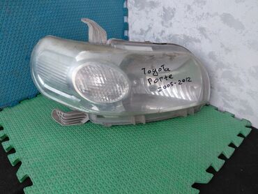 corolla runx: Алдыңкы оң фара Toyota 2007 г., Колдонулган, Оригинал, Жапония