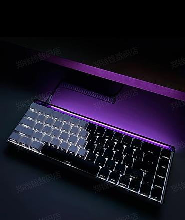 кастомная: Новые PBT кейкапы Side-Print (надписи сбоку) — Черно-белый стиль — 3