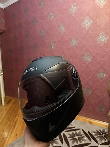 full face kask: DFG tam üzlü motosiklet dəbilqəsi qolluq dizlik üstündə hədiyyə — 2