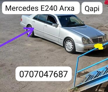 Digər avtomobil ehtiyat hissələri: Mercedes E240 Arxa qapısı orginal 1998 ci il Mator karopka ABS